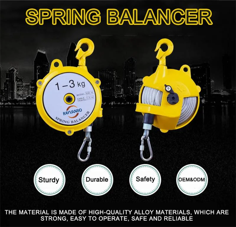 Cheap Price Spring Retractable Tool Balancer Balancing Machine Tool Use in Industry Spring Balancer Hanging Welding Line Tool