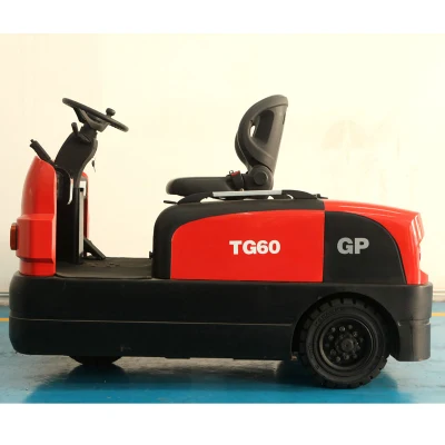 Elektrischer Schlepper mit ISO und Anhängerkupplung der Marke Gp